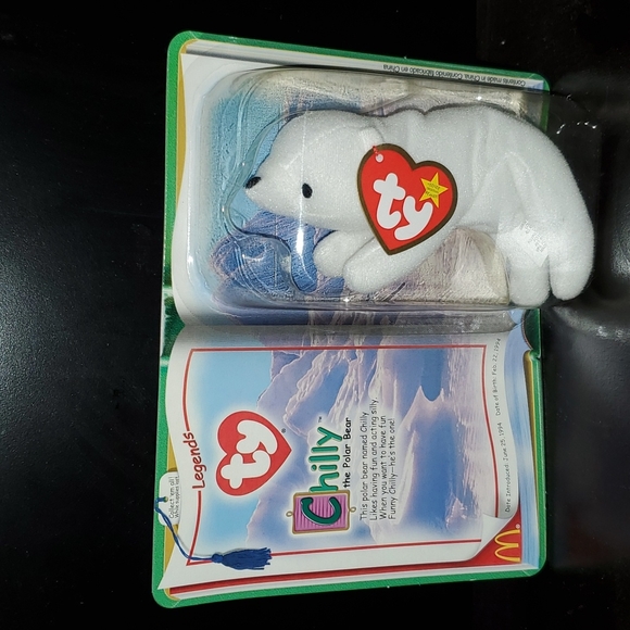Chilly New in Package Teenie Beanie Baby